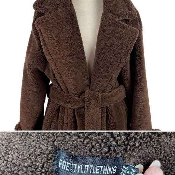 Pretty Little Things Teddy Bear Coat - Picture 5 of 6
